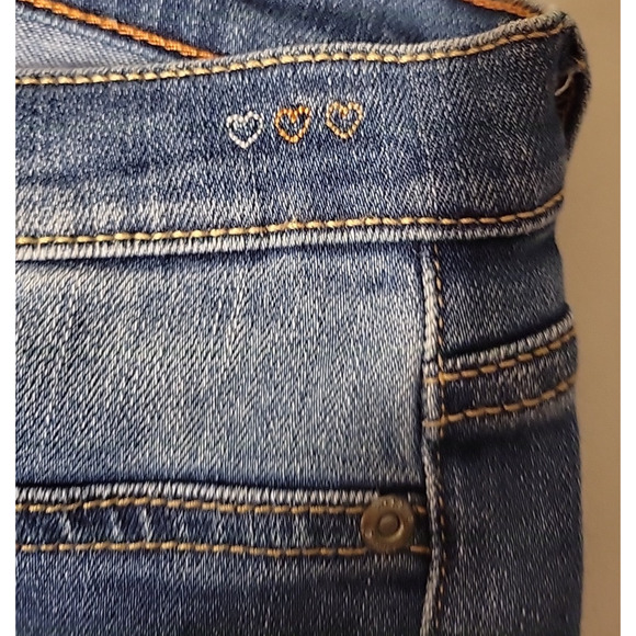 Dittos Distressed Skinny Jeans Country Western Stretch Comfort Utility Size 27 - Picture 8 of 12